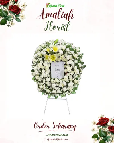 Krans Bunga Duka Cita di P Bulan Selayang I